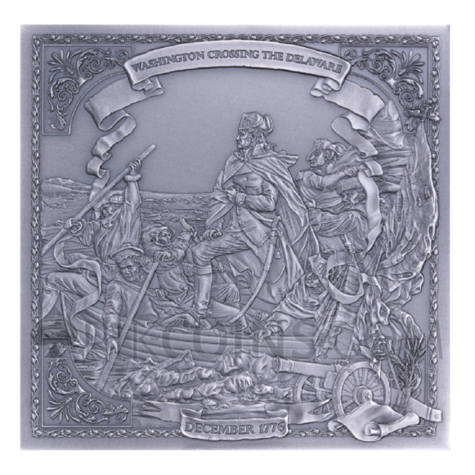 George Washington 10$ 6oz Barbados 2026 - Image 4