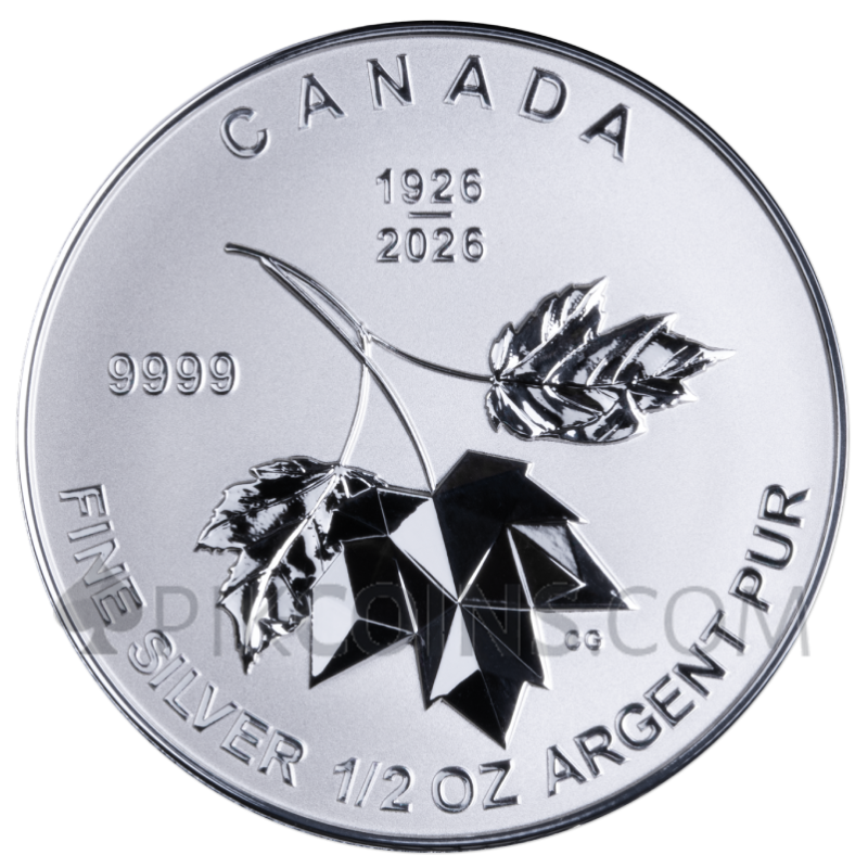 Maple Leaf 5 Coin Set 1$ - 5$ 1/20oz - 1oz Canada 2026 - Image 10