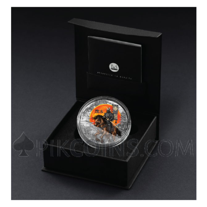 Hatamoto - Warrior’s Path 5$ 2oz Niue 2025 - Image 3
