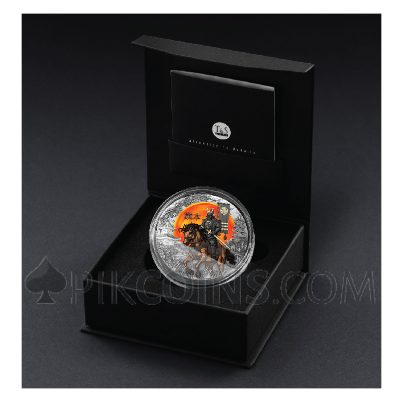 Hatamoto - Warrior’s Path 5$ 2oz Niue 2025 - Image 3