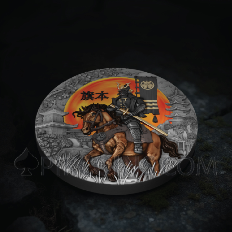 Hatamoto - Warrior’s Path 5$ 2oz Niue 2025 - Image 5