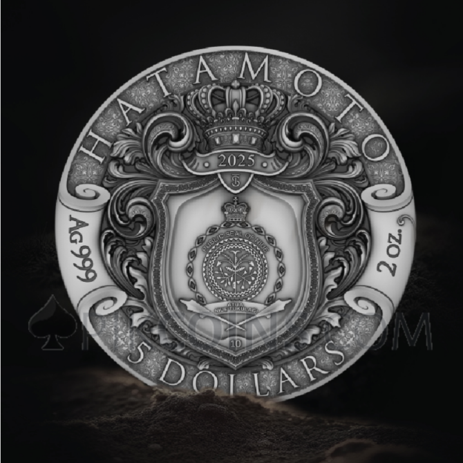 Hatamoto - Warrior’s Path 5$ 2oz Niue 2025 - Image 8