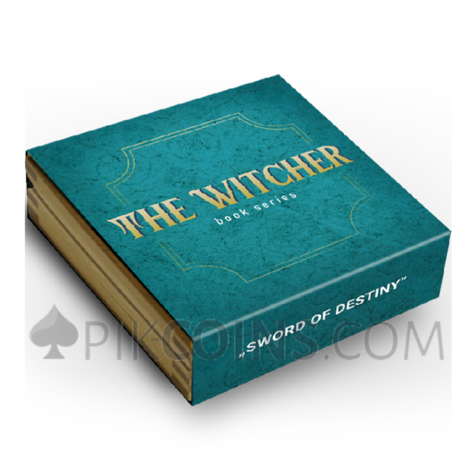 Sword of Destiny - The Witcher Book 15$ 200g Niue 2025 - Image 3