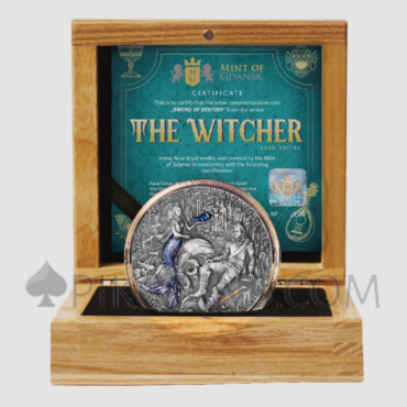 Sword of Destiny - The Witcher Book 15$ 200g Niue 2025