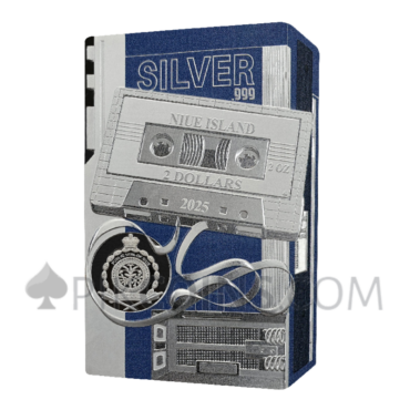 Walkman - TechStalgic Coloured Edition 2$ 2oz Niue 2025