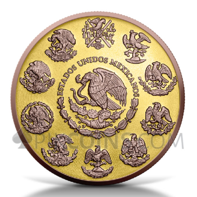 Libertad – Yellow and Red Gold 1 Onza 1oz Mexico 2024 - Image 2