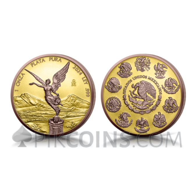 Libertad – Yellow and Red Gold 1 Onza 1oz Mexico 2024 - Image 4