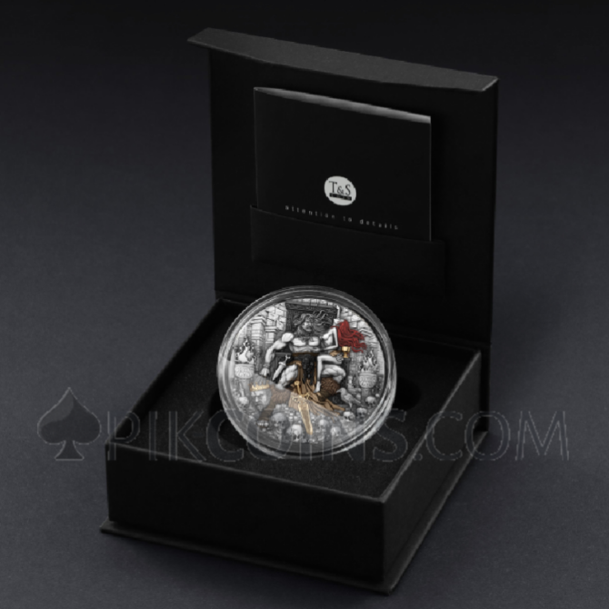 Barbarian King 2000 Francs CFA 2oz Cameroon 2025 - Image 3