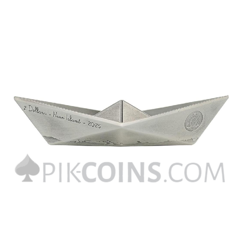 Paper Boat – Folded Dreams 2$ 2oz Niue 2025 - Image 6