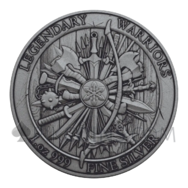 Sitting Bull - Legendary Warriors 1oz USA
