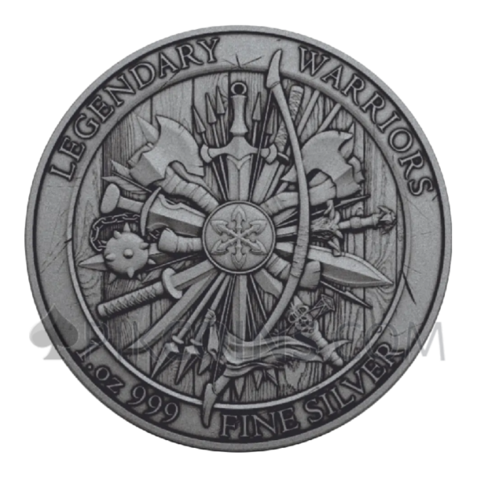 Sitting Bull - Legendary Warriors 1oz USA - Image 2