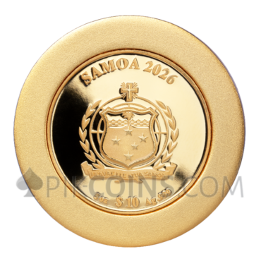 3D Crown 10$ 5oz Samoa 2026