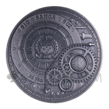 Steambeasts Dragonfly 10$ 5oz 2026 Samoa