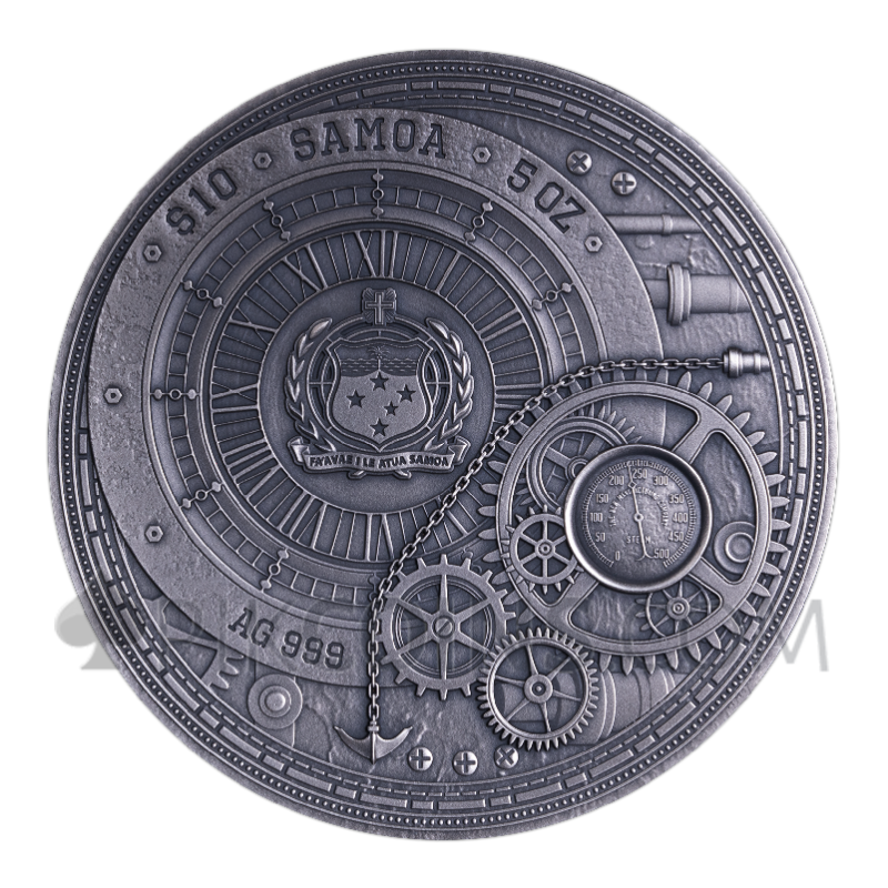 Steambeasts Dragonfly 10$ 5oz 2026 Samoa - Image 3