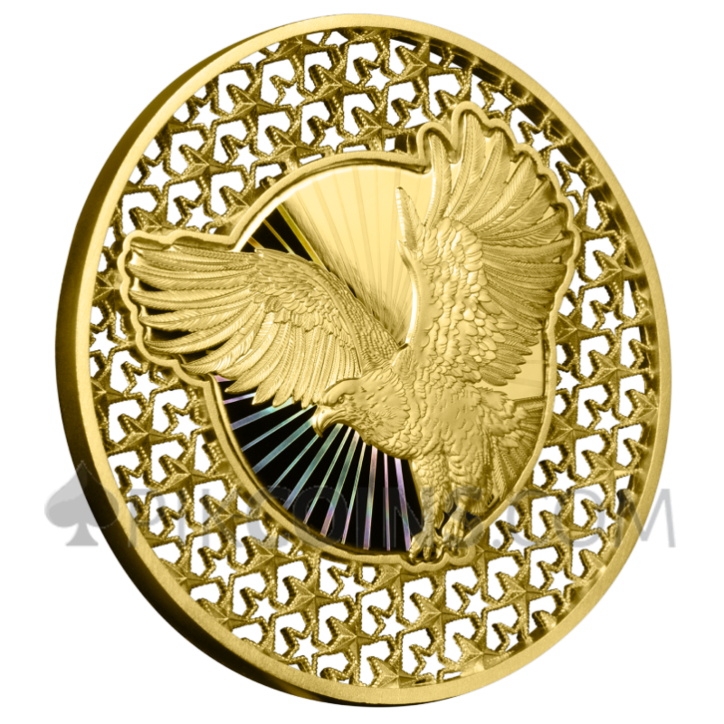 American Eagle Filigree Coin 5$ 2oz 2026 Solomon Islands - Image 5