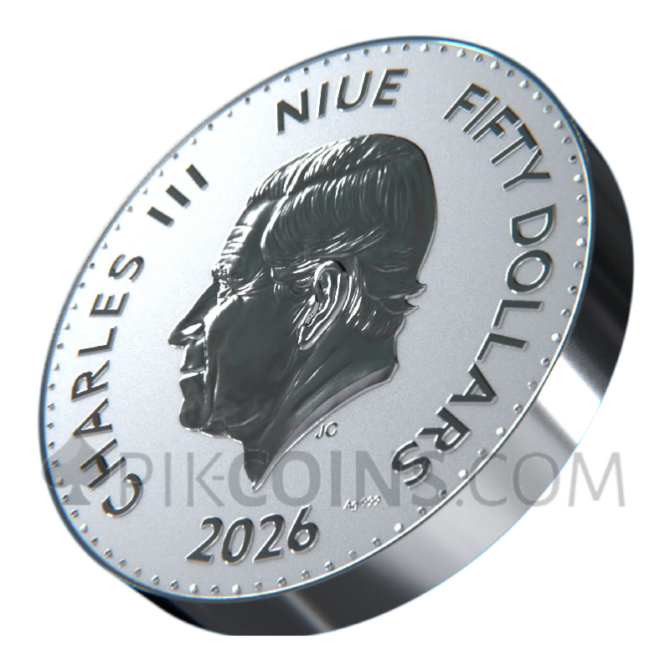 The Year of Horse 50$ 1kg Niue 2025 - Image 4