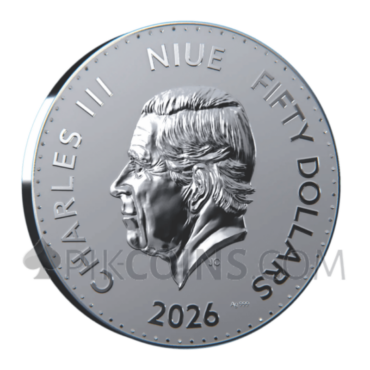 The Year of Horse 50$ 1kg Niue 2025