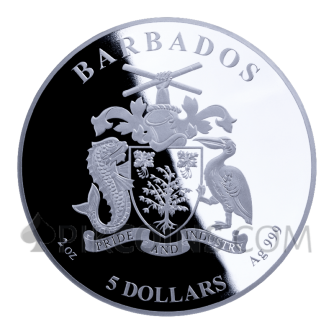 Monopoly Jackpot 5$ 2oz Barbados - Image 2