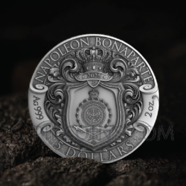 Napoleon Bonaparte - Visionaries in History 5$ 2oz Niue 2025