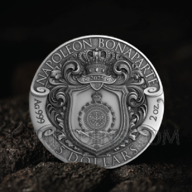 Napoleon Bonaparte - Visionaries in History 5$ 2oz Niue 2025 - Image 5