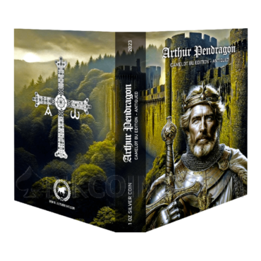 Arthur Pendragon - Camelot 2$ 1oz Niue 2023