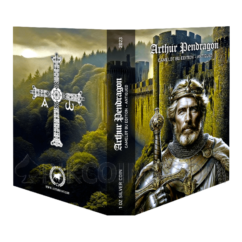 Arthur Pendragon - Camelot 2$ 1oz Niue 2023 - Image 3