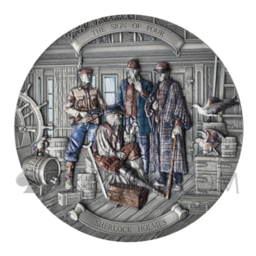 The Sign of Four - Sherlock Holmes 15$ 200g Niue 2025