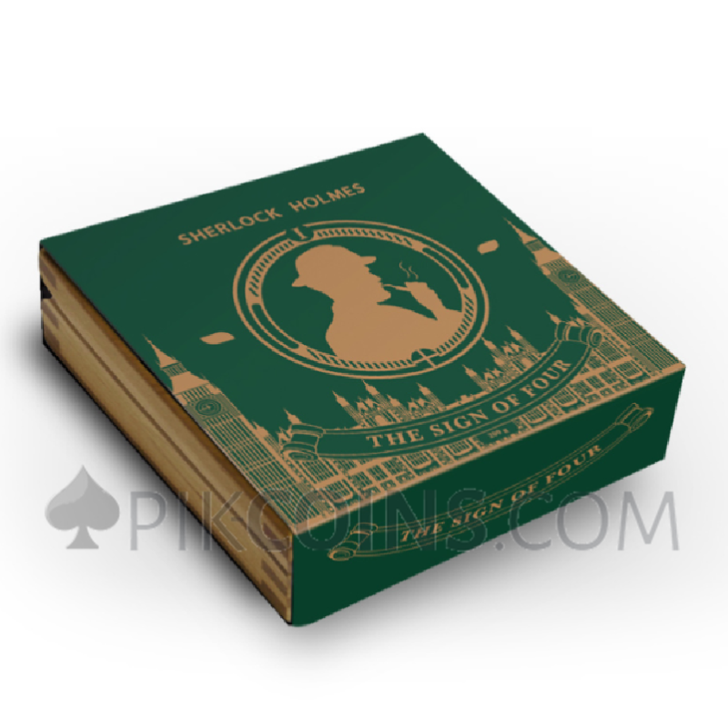 The Sign of Four - Sherlock Holmes 15$ 200g Niue 2025 - Image 3