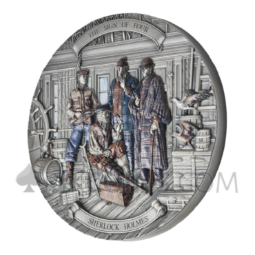 The Sign of Four - Sherlock Holmes 15$ 200g Niue 2025