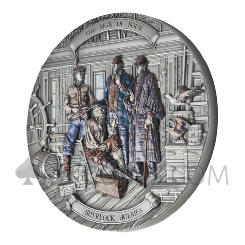 The Sign of Four - Sherlock Holmes 15$ 200g Niue 2025 - Image 5