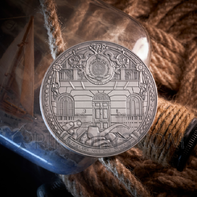 The Sign of Four - Sherlock Holmes 15$ 200g Niue 2025 - Image 7