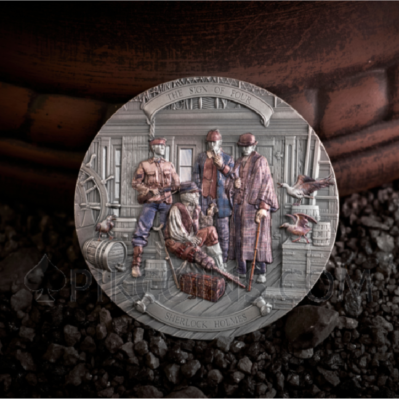 The Sign of Four - Sherlock Holmes 15$ 200g Niue 2025 - Image 12