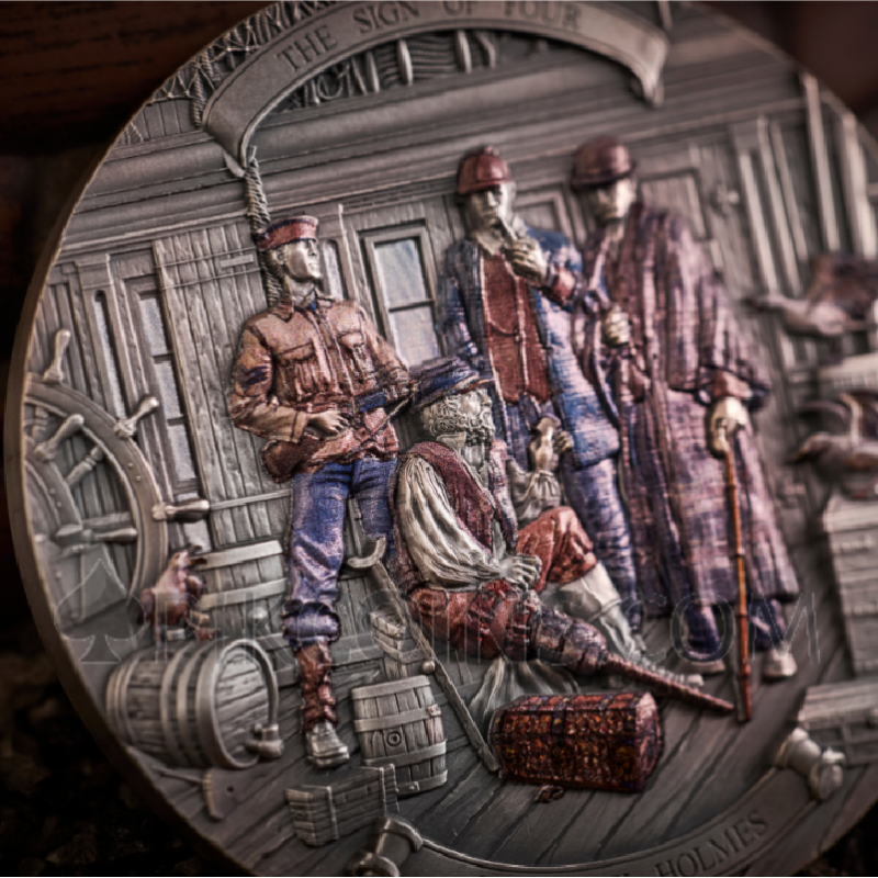 The Sign of Four - Sherlock Holmes 15$ 200g Niue 2025 - Image 13