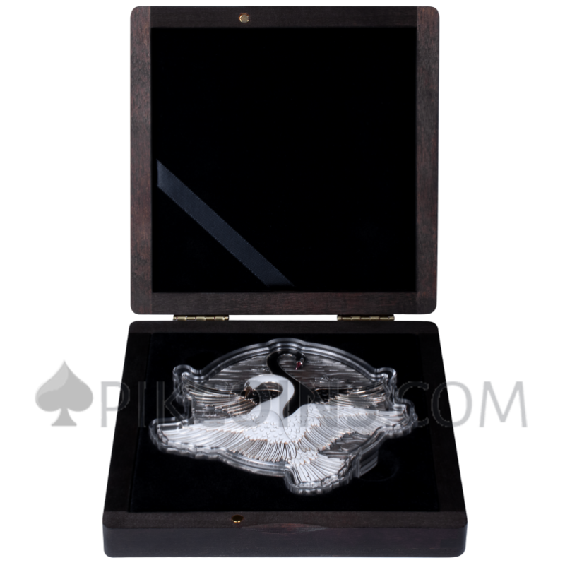 Black & White Swan 10$ 500g 2026 Samoa - Image 5
