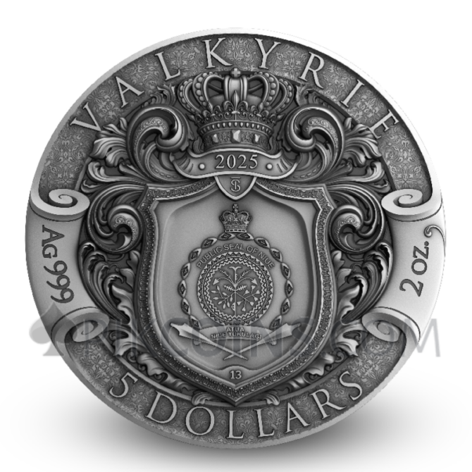 Valkyrie 5$ 2oz Niue 2025 - Image 9