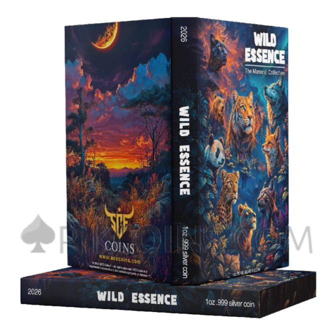 The Mammal - Wild Essence 5 Coin Set 5 x 10$ 5 x 1oz Liberia 2026 - Image 9