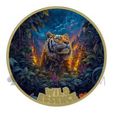 The Mammal - Wild Essence Gilded Version 5 Coin Set 5 x 10$ 5 x 1oz Liberia 2026