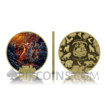 The Mammal - Wild Essence Gilded Version 5 Coin Set 5 x 10$ 5 x 1oz Liberia 2026