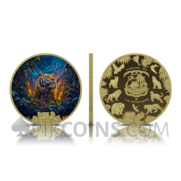 The Mammal - Wild Essence Gilded Version 5 Coin Set 5 x 10$ 5 x 1oz Liberia 2026
