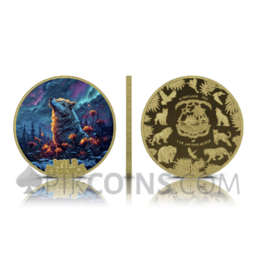 The Mammal - Wild Essence Gilded Version 5 Coin Set 5 x 10$ 5 x 1oz Liberia 2026