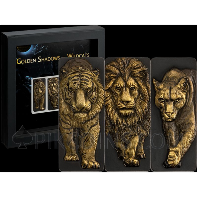 Golden Shadows - Wildcats 3 Coins Set 3x1oz - Image 5