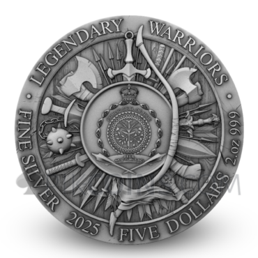 Miyamoto Musashi - Legendary Warriors 5$ 2oz Niue 2025