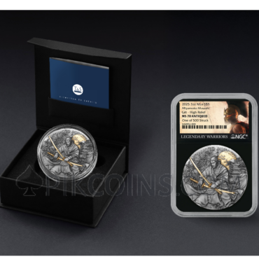Miyamoto Musashi - Legendary Warriors 5$ 2oz Niue 2025
