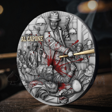 Al Capone - Empires of Crime 2000 Francs CFA 2oz Cameroon 2025