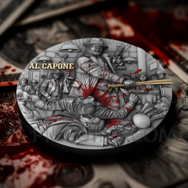 Al Capone - Empires of Crime 2000 Francs CFA 2oz Cameroon 2025