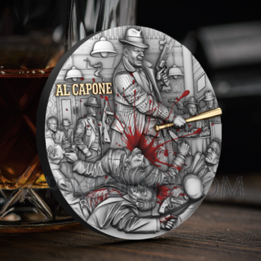 Al Capone - Empires of Crime 2000 Francs CFA 2oz Cameroon 2025