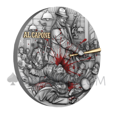 Al Capone - Empires of Crime 2000 Francs CFA 2oz Cameroon 2025
