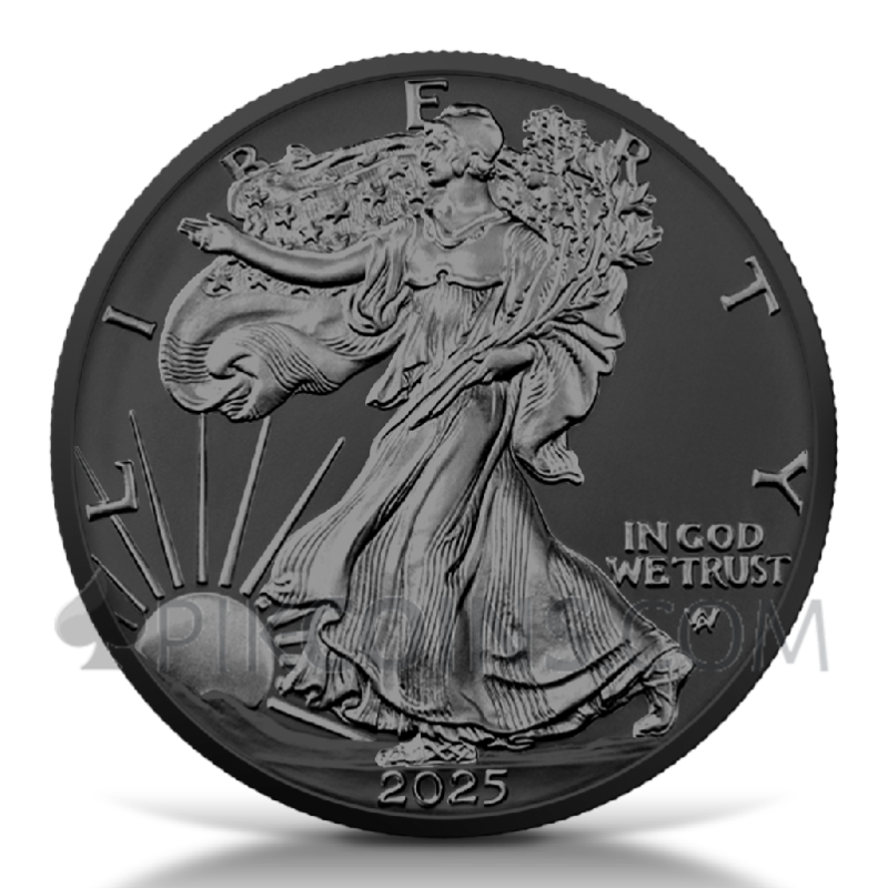 American Eagle – Black Platinum and Ruthenium 1$ 1oz USA 2025