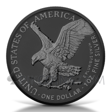 American Eagle – Black Platinum and Ruthenium 1$ 1oz USA 2025