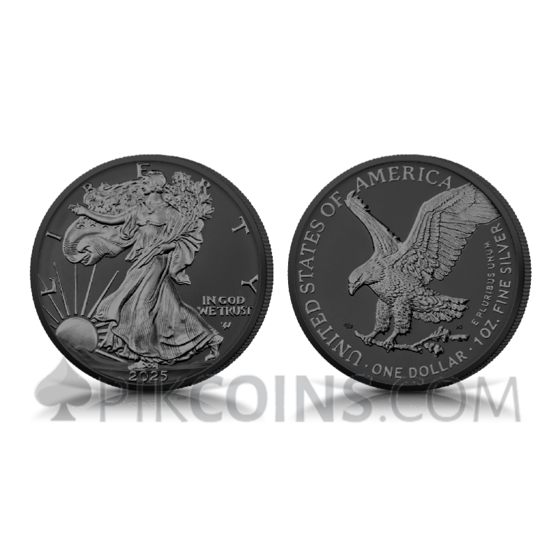 American Eagle – Black Platinum and Ruthenium 1$ 1oz USA 2025 - Image 4